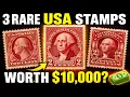 Top 3 Rare USA George Washington 2 Cent Stamps Worth Thousands of Dollars