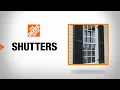 Types of Shutters The Home Depot