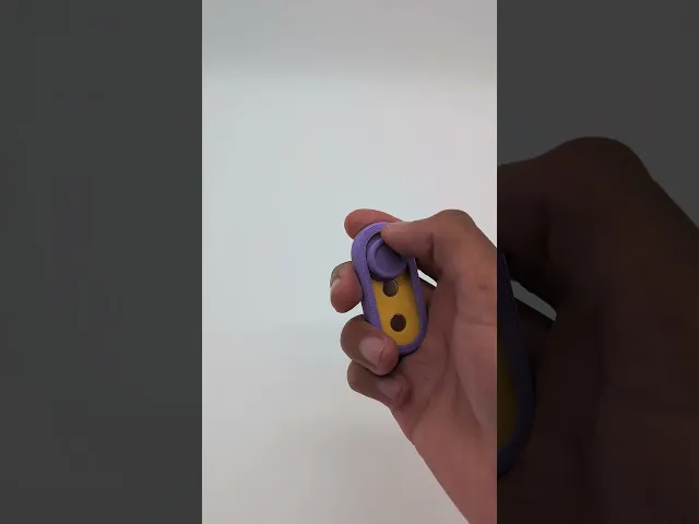 Magnetic Fidget Slider with Keychain, Concave Magnetic Fidget Toy, Quiet Enhanced Focus video thumbnail
