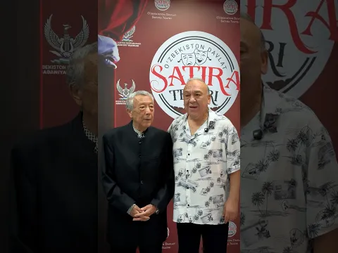 Mirzabek Xolmedov - O‘ZBEKISTON DAVLAT SATIRA TEATRINING 40 - MAVSUMI OCHIQ DEB E’LON QILINADI!