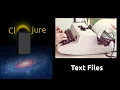 Learn Clojure Dealing with Text files