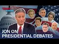 Jon Stewart Weighs In On Presidential Debates from 2000 to 2012 The Daily Show
