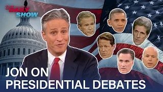 Jon Stewart Weighs In On Presidential Debates from 2000 to 2012 The Daily Show