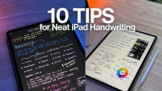 10 Tips for NEAT iPad Handwriting