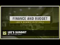Finance Budget Meeting 2026 LEE S SUMMIT MO