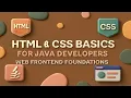 HTML CSS Basics for Java Developers Web Frontend Foundations