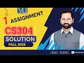 CS304 Assignment 1 solution Fall 2025 CS304 Assignment 1 solution 2025 CS304 assignment 1 2025