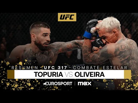 Video Thumbnail: ILIA TOPURIA VS CHARLES OLIVEIRA | COMBATE ESTELAR POR EL CINTURÓN DEL PESO LIGERO | #UFC317