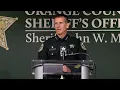 Sheriff John Mina provides update on tragic death at Orlando Free Fall