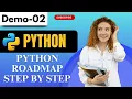Python Demo 02 Python Roadmap for Beginners Learn Python Programming Step-by-Step