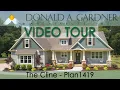 Charming cottage house plan with a simple one-story floor plan The Cline