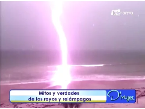 Mitos y verdades de los rayos y relámpagos