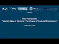Program s Distinguished Speaker Series featuring Ihor Poshyvailo