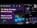 Build a Stunning 3D Gaming Website with React Tailwind CSS Spline Full Beginner Tutorial