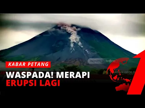 Merapi Erupsi Lagi, Total 44 Kali Gempa Guguran Sejak Pagi Hingga Siang | tvOne