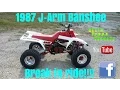 1987 J-Arm banshee break in ride