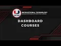 Canvas Dashboard Courses