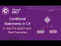Conditional Statements in C Master if else if switch with Real Examples