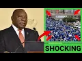 Download Lagu RAMAPHOSA MUST FALL: Chaos Erupts Outside Luthuli House: Angry Protesters Boo and Humiliate Presiden
