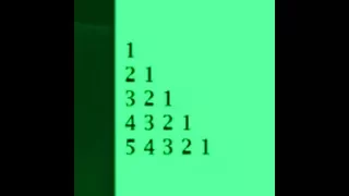 Number pattern pattern in java important question for java interview