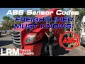 ABS Sensor Fault Codes Quck D I Y