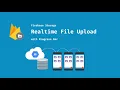 Firebase Storage File Upload With Progress Bar - Firebase Storage