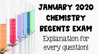 January 2020 Chemistry Regents Stream