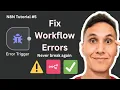 n8n Tutorial Error Handling Retry Logic Bulletproof Your Workflows