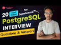 20 PostgreSQL Inteview Questions and Answers For 2-3 Years Experienced 2026 MindMajix