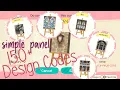 150 BEST ANIMAL CROSSING NEW HORIZONS SIMPLE PANEL DESIGN CODES PERSPECTIVES REALISTIC STAIRS