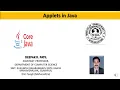 Applets in Java Part 2