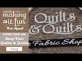 Shop Visit to Quilts Quilts - Michael Miller Fabrics Story Time