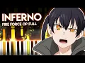 Download Lagu [FULL]Inferno - Enen no Shouboutai/Fire Force OP | Mrs.GREEN APPLE (piano)