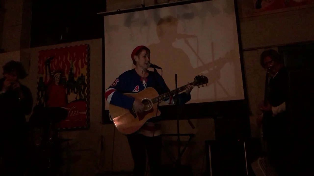 Michelle Shocked and Seth Tobocman at MoRUS | Future Positive New Year's Eve 2019