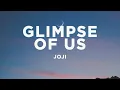 Lagu Joji - Glimpse of Us (Lyrics)