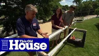 How to Install a New Storm Door in an Old Opening This Old House
