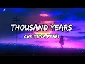 Download Lagu Christian Perry - A thousand years • Lyrics