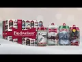 Budweiser launches four new holiday beer cans