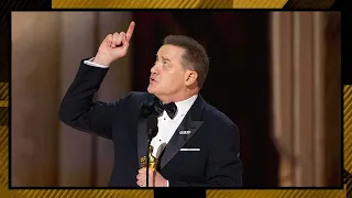 Brendan Fraser Wins Best Actor in a Leading Role for The Whale 95th Oscars 2023