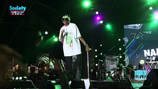 victony gets up from the wheelchair while performing 