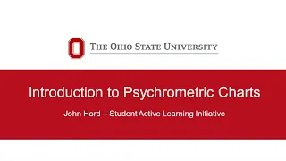Introduction to Psychrometric Charts
