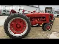 IH Farmall H Tractor - Selling at our Spring Machinery Consignment