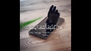 قال رب لم حشرتنى أعمى وقد كنت بصيرا    اسلام صبحي    سورة طه دندنها