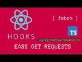 Doing HTTP GET Requests using React Hooks Fetch API and Typescript Generics