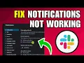 How To Fix Slack Notifications Not Working Updated 2026