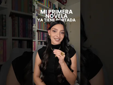 Mi primera novela YA tiene PORTADA 🥹 #booktube #libros #books