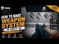 How to Make a Gun System in Unity 6 Part 1 Gun Shooting Script