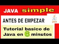 tutorial basico de java practica de java super Rapido