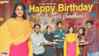 Download Happy Birthday Tricity Tiger Vandhana ||  Warangal Vandhana || The Mix By Wirally || Tamada Media MP3