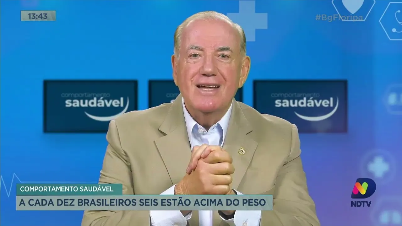 Comportamento Saudável: a cada dez brasileiros seis estão acima do peso